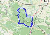 Trasa z dnia 2021-05-09 14:04 - mapa trasy gps - rower szosowy