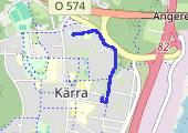 Trasa z dnia 2019-02-13 22:08 - mapa trasy gps - spacer