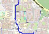 Trasa z dnia 2019-03-21 21:42 - mapa trasy gps - spacer