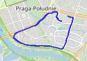 Trasa z dnia 2021-05-12 07:06 - mapa trasy gps - bieganie