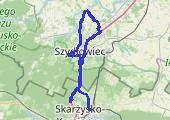 Trasa z dnia 2021-05-10 18:28 - mapa trasy gps - rower szosowy