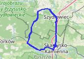 Trasa z dnia 2021-05-11 18:21 - mapa trasy gps - rower szosowy
