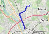Trasa z dnia 2020-05-04 19:03 - mapa trasy gps - bieganie