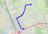 Trasa z dnia 2020-03-18 09:33 - mapa trasy gps - bieganie
