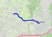Trasa z dnia 2020-03-15 16:24 - mapa trasy gps - bieganie