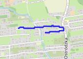 Trasa z dnia 2020-03-09 17:42 - mapa trasy gps - bieganie