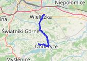 Trasa z dnia 2021-05-11 16:53 - mapa trasy gps - samochód