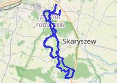 Trasa z dnia 2013-08-15 14:25 - mapa trasy gps - rower górski