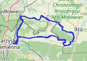 Trasa z dnia 2021-05-17 15:09 - mapa trasy gps - rower szosowy
