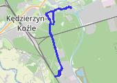 Trasa z dnia 2021-05-23 13:32 - mapa trasy gps - rower trekkingowy