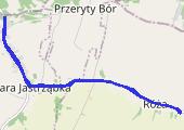 Trasa z dnia 2021-05-17 22:31 - mapa trasy gps - rower trekkingowy
