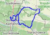 Trasa z dnia 2021-05-28 19:37 - mapa trasy gps - rower szosowy
