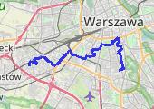 Rower 1386 - mapa trasy gps - rower szosowy