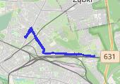Trasa z dnia 2021-05-30 11:51 - mapa trasy gps - nordic walking