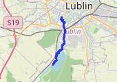 Trasa z dnia 2021-05-31 18:53 - mapa trasy gps - rower trekkingowy