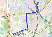 Trasa z dnia 2021-05-12 09:27 - mapa trasy gps - rower górski