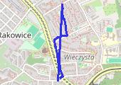 Trasa z dnia 2021-05-12 11:46 - mapa trasy gps - rower górski