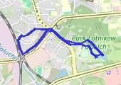 Trasa z dnia 2021-05-12 15:29 - mapa trasy gps - rower górski