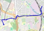 Trasa z dnia 2021-05-13 08:26 - mapa trasy gps - rower górski
