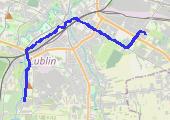 rower górski - mapa trasy gps - rower górski
