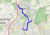 Trasa z dnia 2020-06-30 20:03 - mapa trasy gps - rower górski