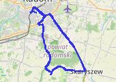 Trasa z dnia 2021-06-03 12:28 - mapa trasy gps - rower szosowy