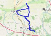 Trasa z dnia 2021-06-03 17:07 - mapa trasy gps - rower szosowy