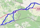 Trasa z dnia 2021-06-03 18:43 - mapa trasy gps - rower trekkingowy