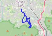Trasa z dnia 2021-06-04 18:31 - mapa trasy gps - rower górski