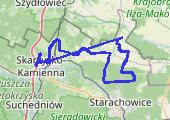 Trasa z dnia 2021-06-05 12:05 - mapa trasy gps - rower szosowy