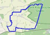 Trasa z dnia 2021-06-06 10:04 - mapa trasy gps - bieganie