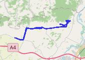 Trasa z dnia 2021-06-06 16:22 - mapa trasy gps - rower trekkingowy