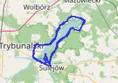 Trasa z dnia 2021-06-04 16:20 - mapa trasy gps - rower górski