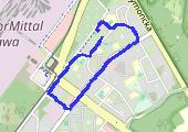 Trasa z dnia 2021-06-06 23:19 - mapa trasy gps - spacer