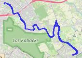 Trasa z dnia 2021-04-27 09:26 - mapa trasy gps - rower szosowy