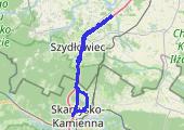 Trasa z dnia 2021-06-09 11:46 - mapa trasy gps - rower szosowy
