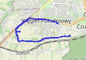 Trasa z dnia 2021-06-09 19:16 - mapa trasy gps - spacer