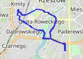 Trasa z dnia 2021-06-09 22:30 - mapa trasy gps - rower miejski