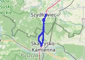 Trasa z dnia 2021-06-10 10:09 - mapa trasy gps - rower szosowy