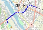 Trasa z dnia 2021-06-10 20:28 - mapa trasy gps - rower szosowy