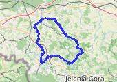 trasa 13. 06. 2021 - mapa trasy gps - rower szosowy