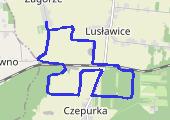 Trasa z dnia 2021-06-14 11:44 - mapa trasy gps - bieganie