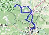 Trasa z dnia 2021-06-14 11:56 - mapa trasy gps - rower szosowy