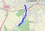 Trasa z dnia 2021-06-14 19:57 - mapa trasy gps - rower trekkingowy