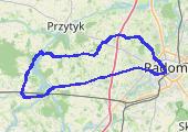 activity_6948658142 - mapa trasy gps - rower szosowy