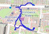 Trasa z dnia 2021-06-15 10:05 - mapa trasy gps - spacer