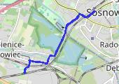 Szopienice 2021-06-15  - mapa trasy gps - rower górski