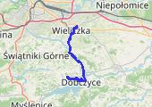 Trasa z dnia 2021-06-16 16:17 - mapa trasy gps - samochód