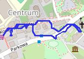 Trasa z dnia 2021-06-16 17:10 - mapa trasy gps - spacer