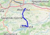 Trasa z dnia 2021-06-17 16:25 - mapa trasy gps - samochód